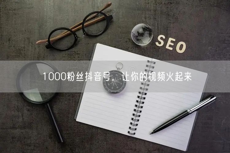1000粉丝抖音号，让你的视频火起来