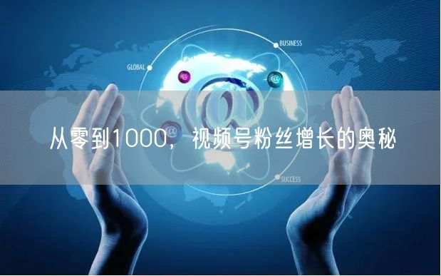 从零到1000，视频号粉丝增长的奥秘